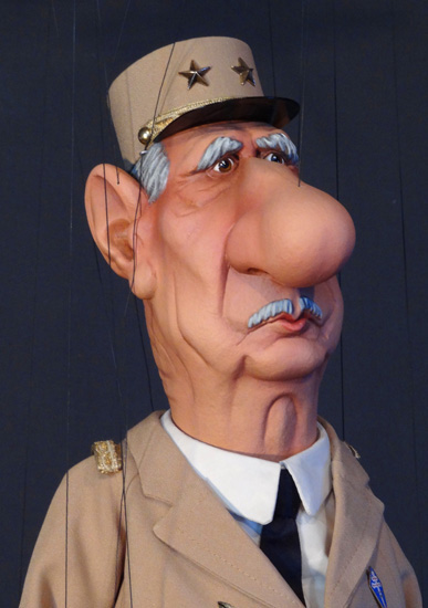 Général de Gaulle, caricature